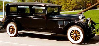 Stutz Vertical Eight AA, limousine de 1927