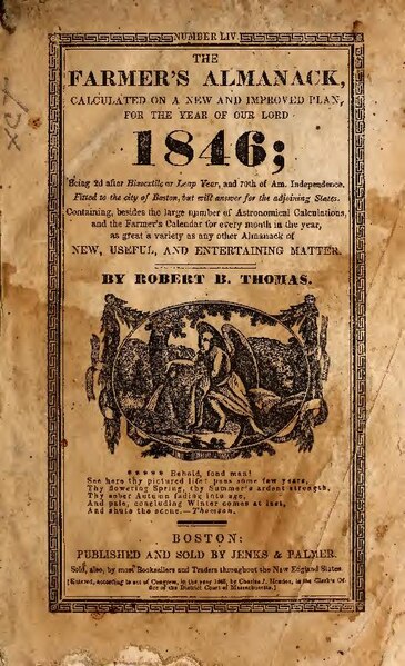 File:The farmer's almanac, calculated on a new and improved plan, for the year of our Lord ... (IA farmersalmanacc00thom).pdf