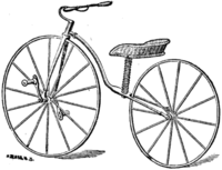 Pickering and Davis's pedal-bicycle for ladies