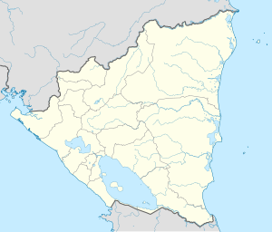 Corinto trên bản đồ Nicaragua