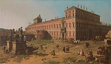 The Piazza del Quirinale, 1750