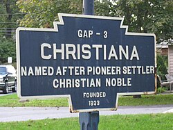 Official logo of Christiana, Pennsylvania