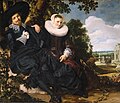 Portrait of a Young Couple (1622) by Frans Hals