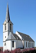 L'église Saint-Projet et Saint-Amarin.