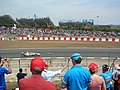 Rubens Barrichello en acción no GP de España de 2006.