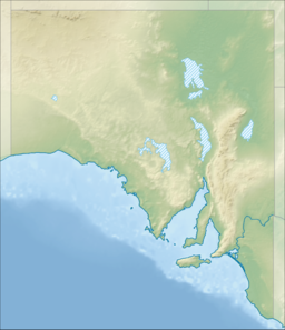 Blue Lake / Warwar is located in South Australia