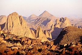 The Ahaggar mountains