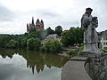 Lahn, Germany Alte Lahnbrücke, Limburg statue (1714)