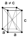 Тетрагонална обемноцентрирана решетка