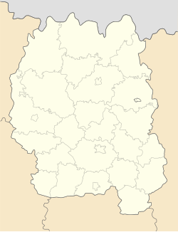 Terekhove is located in Zhytomyr Oblast