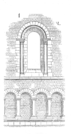 Un arco romanico della navata