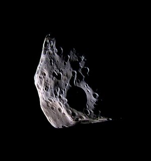 Epimetheus sett frå Cassini (NASA)