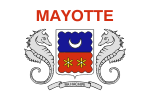 Drapeau de Mayotte.