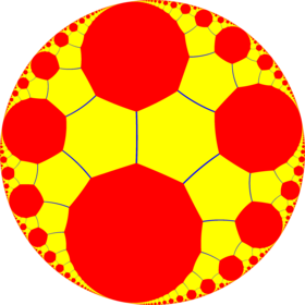 Truncated infinite-order triangular tiling