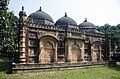 * Nomination: Kismat Maria Masjid. This image was uploaded as part of Wiki Loves Monuments 2024. --Rangan Datta Wiki 06:20, 27 October 2024 (UTC) * Review chromatic aberration on the leaves in the upper left corner and the left tower. Otherwise would be ok. --Plozessor 04:46, 3 November 2024 (UTC)