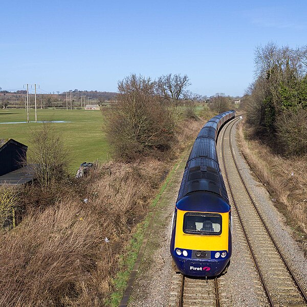 File:Train leaving Moreton-in-Marsh - geograph.org.uk - 3852440.jpg