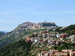 Bellegra seen from الوانو رومانو.