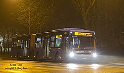 Volvo 7900A busz a vonalon