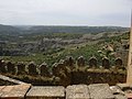 View from the colegiate church - valley of the Vero river →