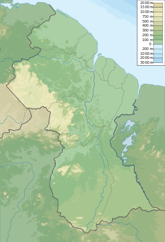 Berbice River is located in Guyana