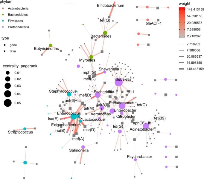 File:Gene-sharing network between bacterial genera.webp