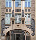 Art Nouveau building in Tallinn (architect Jacques Rosenbaum, completed 1910)