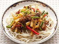 Lagman, a dish of Uyghur and Dungan ethnic minorities