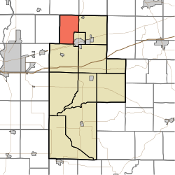Vị trí trong Quận Clay, Indiana