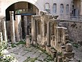 Resti dell'esedra annessa al Foro romano, nel cortile del Muséon Arlaten (Hôtel Lavan-Castellane).