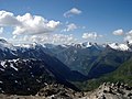 Februar 2007: Blick von der Dalsnibba auf Geiranger