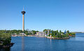 Näsinneula observation tower, the highest building in Finland