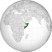 Location on the world map