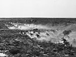 The 2/10th Armoured Regiment during a training exercise in Western Australia in 1943