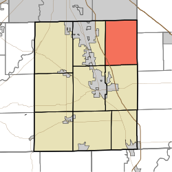 Vị trí trong Quận Johnson, Indiana