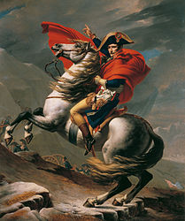 Napoleon Crossing the Alps 1801