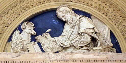 Saint Luc par Benedetto da Maiano.