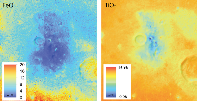 File:Color of the Lassell Massif (LROC941 - content clementine-lassell).png