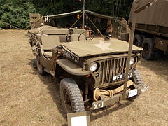 1942 Ford GPW with wire catcher