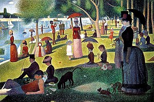 Ein Sonntagnachmittag auf der Insel La Grande Jatte (Georges Seurat)