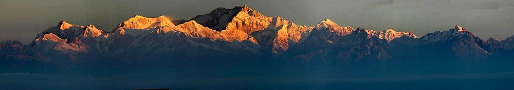 Panoraama faan Darjeeling ütj sen