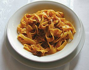 Tagliatelle mit Ragù alla bolognese