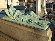 Tomb of Augustine Trochery, 1856–1887. Cimetière Carnot, Suresnes, France.