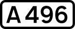 A496 shield