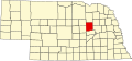 State map highlighting Boone County