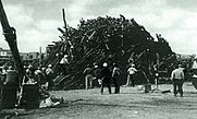 Aftermath of the Aggie Bonfire collapse