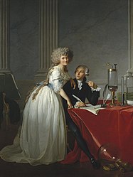 Portrait of Antoine-Laurent Lavoisier and his wife 1788