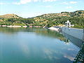 Il lago artificiale di Giacopiane presso Borzonasca