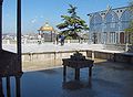 View onto the Iftar Pavilion