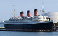 Queen Mary in Long Beach, California.