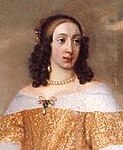 Porträtt av Maria Eufrosyne av Pfalz (1625-1687), grevinna av Pfalz och prinsessa av Sverige. Gripsholms slott.